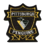 Pittsburgh Penguins Retro Shield Crest Patch