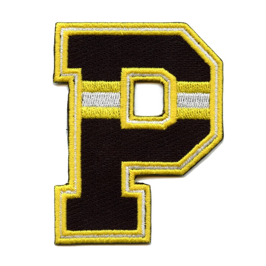 Pittsburgh Pirates block "P" logo patch