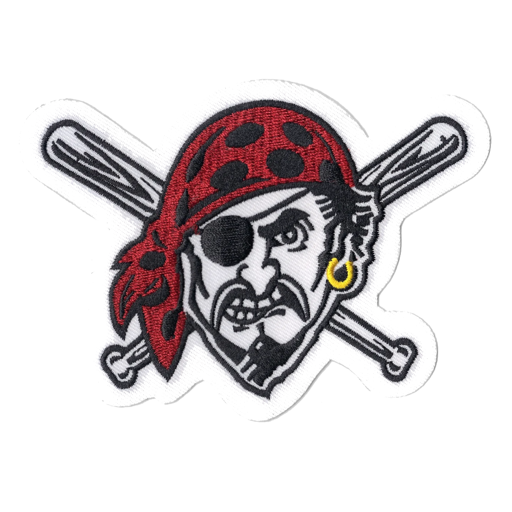 Pittsburgh Pirates Jolly Roger Mascot Patch