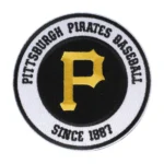 Pittsburgh Pirates "P" Since 1887 Logo Patch