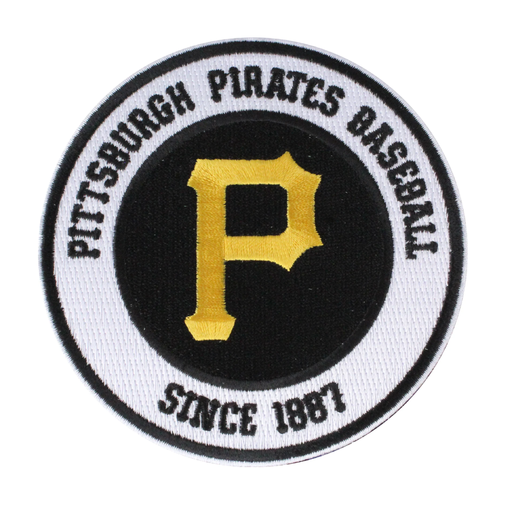 Pittsburgh Pirates "P" Since 1887 logo patchPittsburgh Pirates "P" Since 1887 logo patch