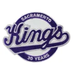 Sacramento Kings 30 Years Anniversary Logo Patch