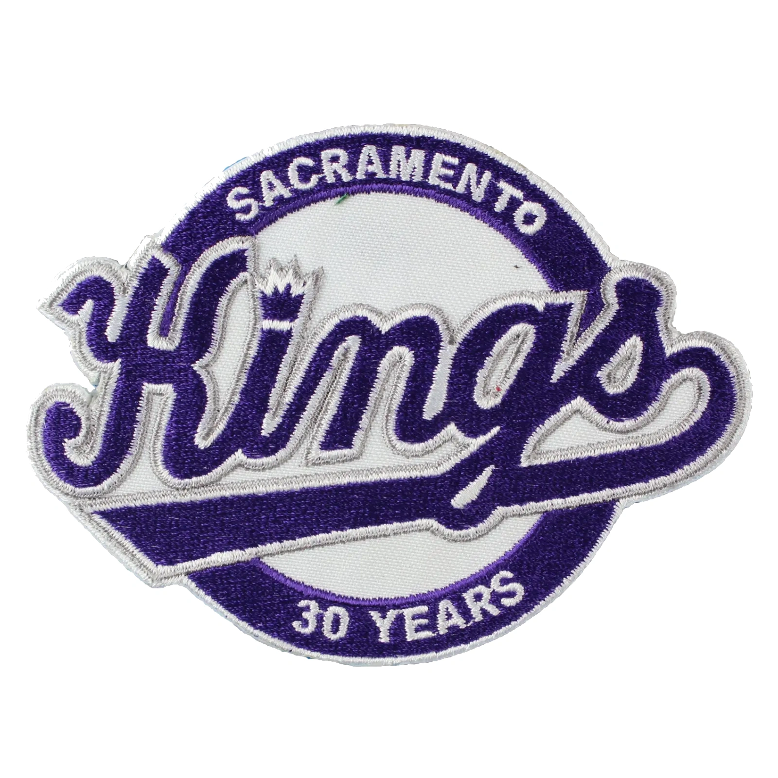 Sacramento Kings 30 Years Anniversary Logo Patch