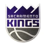 Sacramento Kings Shield Basketball Logo Patch