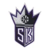 Sacramento Kings 'SK' Basketball Logo Patch