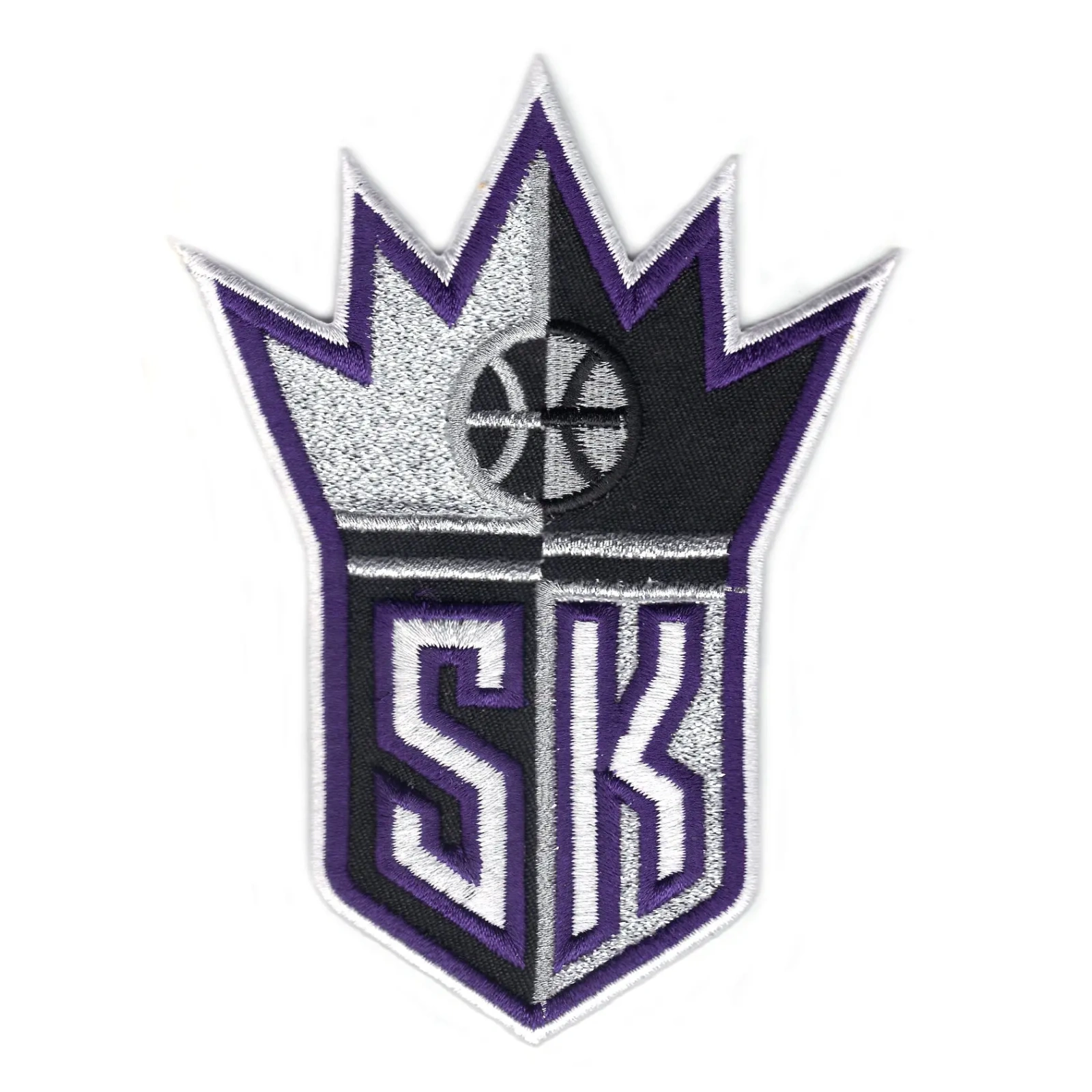 Sacramento Kings 'SK' Basketball Logo Patch