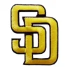 San Diego Padres "SD" Golden Logo Patch