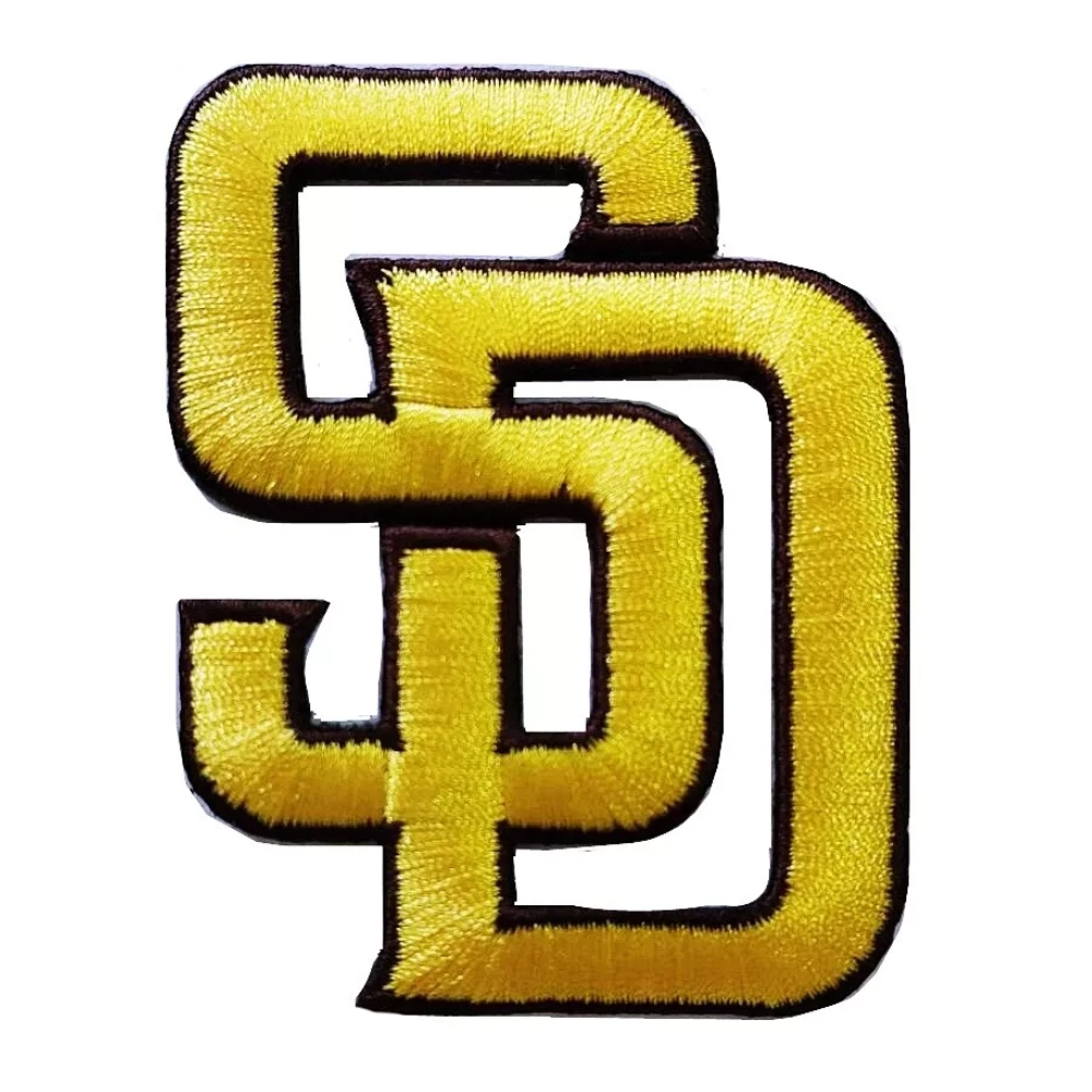 San Diego Padres "SD" Golden Logo Patch