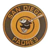San Diego Padres Swinging Friar Round Logo Patch