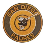San Diego Padres Swinging Friar Round Logo Patch