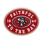 San Francisco 49ers Faithful To The Bay Embroidered Patch