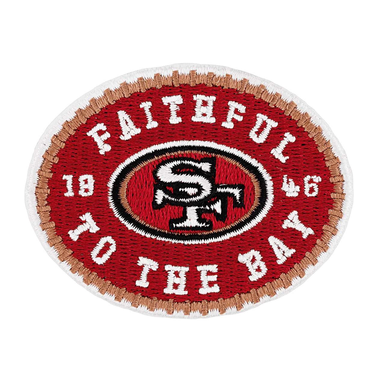 San Francisco 49ers Faithful To The Bay Patch