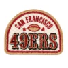 San Francisco 49ers Vintage Wordmark Logo Patch