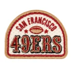 San Francisco 49ers Vintage Wordmark Logo Patch