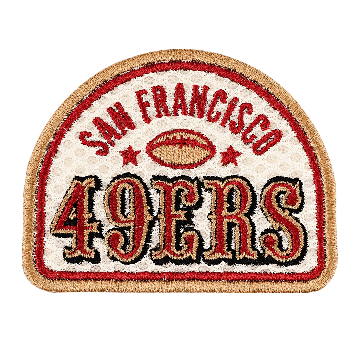San Francisco 49ers Vintage Wordmark Logo Patch