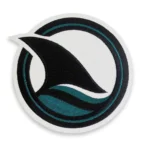 San Jose Sharks Fin Round Logo Patch