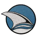 San Jose Sharks Fin Round Team Logo Patch