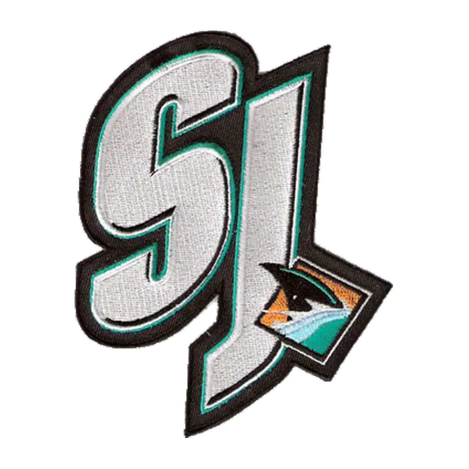 San Jose Sharks SJ Monogram Patch