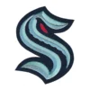 Seattle Kraken Letter S Logo Patch
