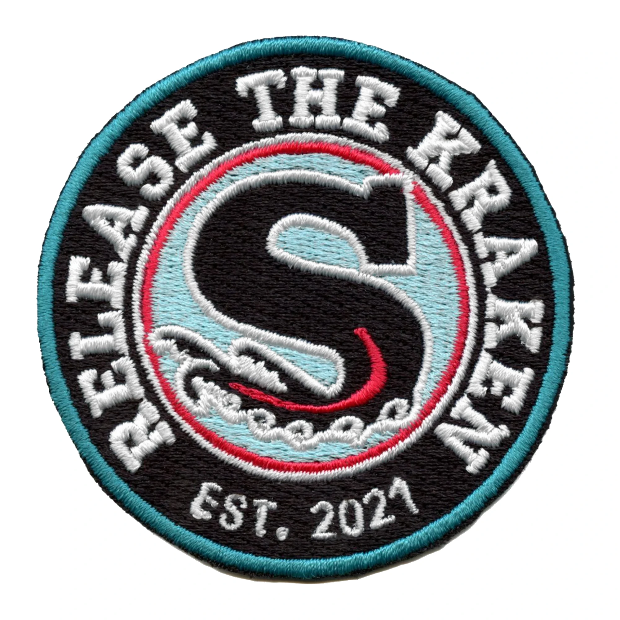 Seattle Kraken Release The Kraken Round Patch