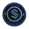 Seattle Kraken Retro Round Logo Patch