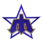 Seattle Mariners Retro Star Trident M Logo Patch