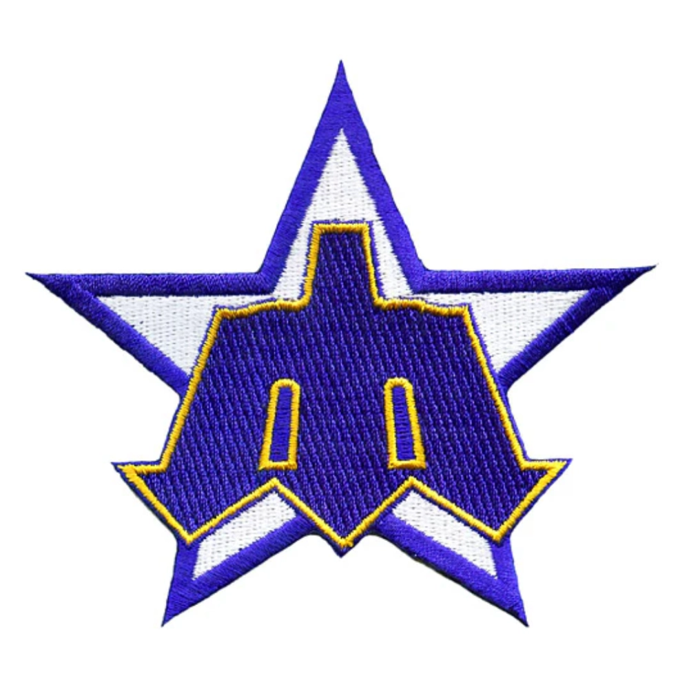Seattle Mariners Retro Star Trident M Patch