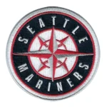 Seattle Mariners Round Compass Logo Patch