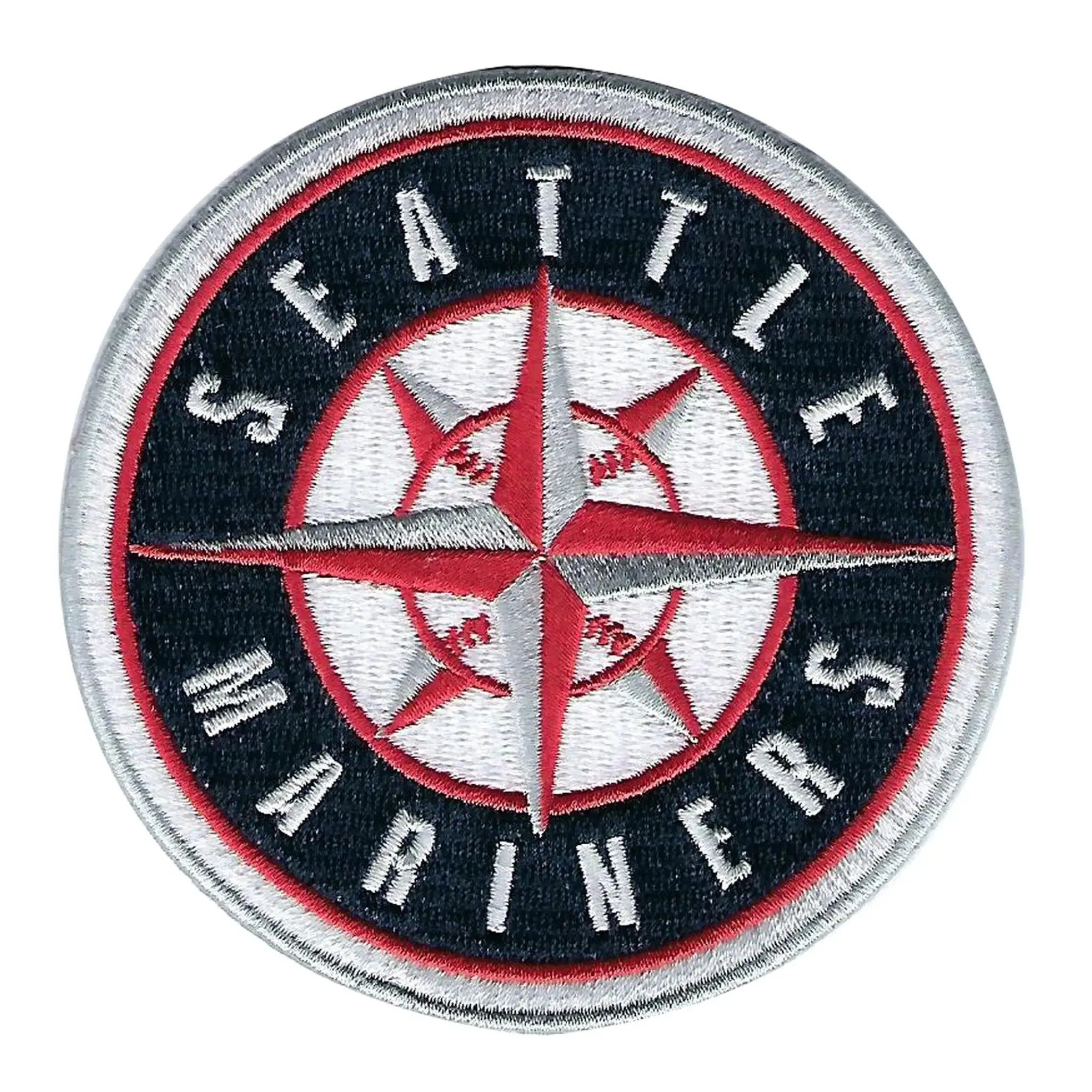 Seattle Mariners compass logo patch