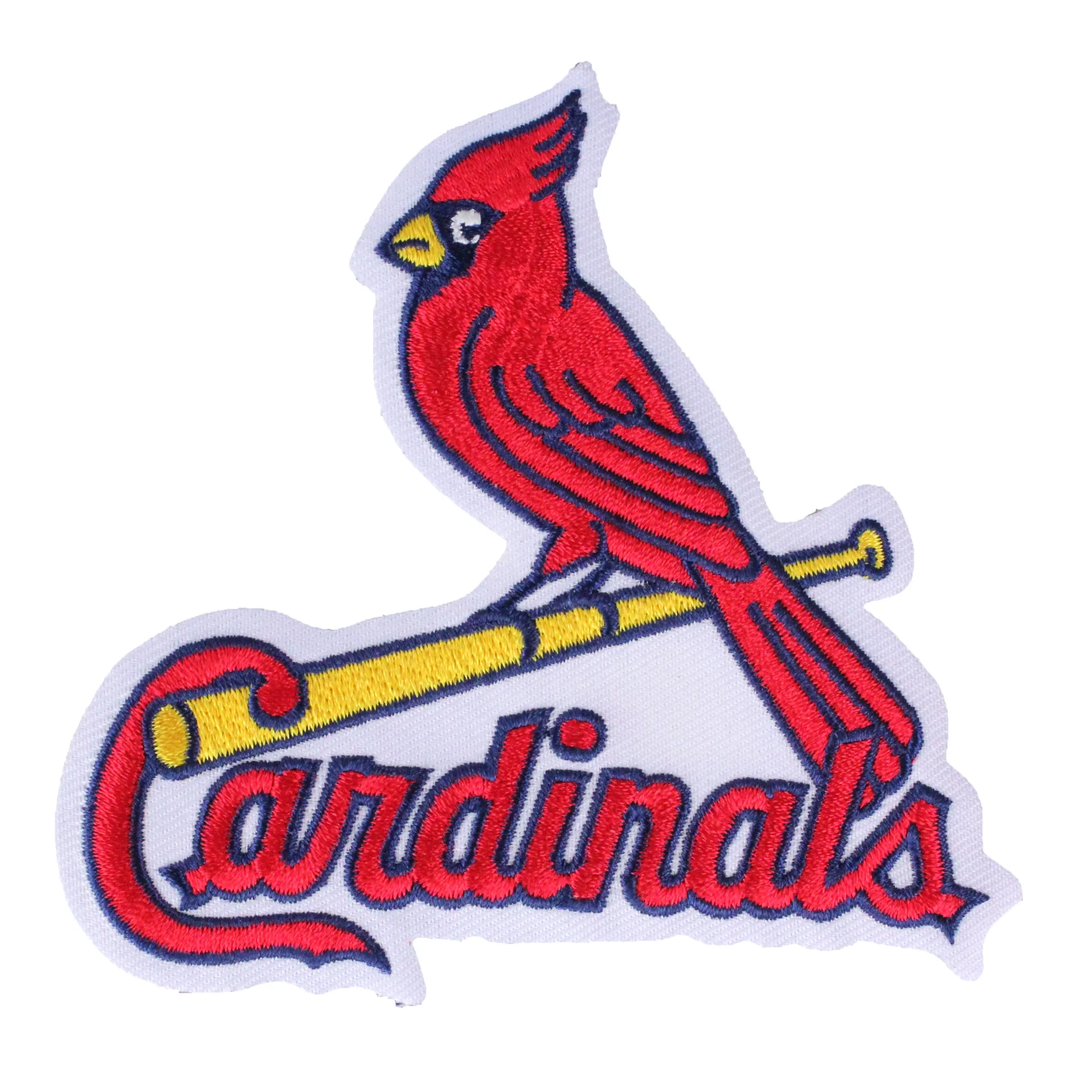 St. Louis Cardinals bird on bat logo patch