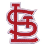 St. Louis Cardinals STL Red/White Logo Patch