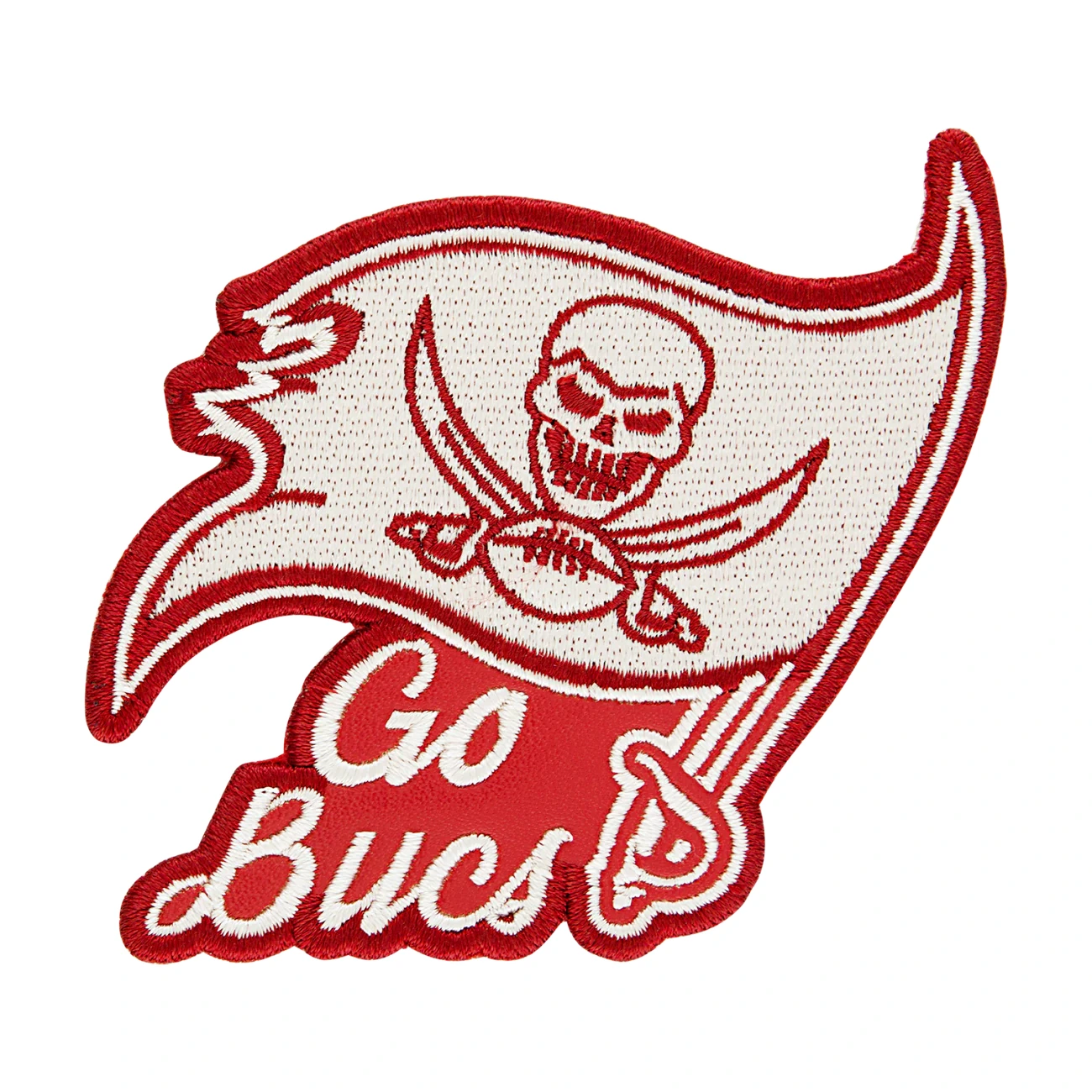 Tampa Bay Buccaneers Go Bucs Flag Logo Patch