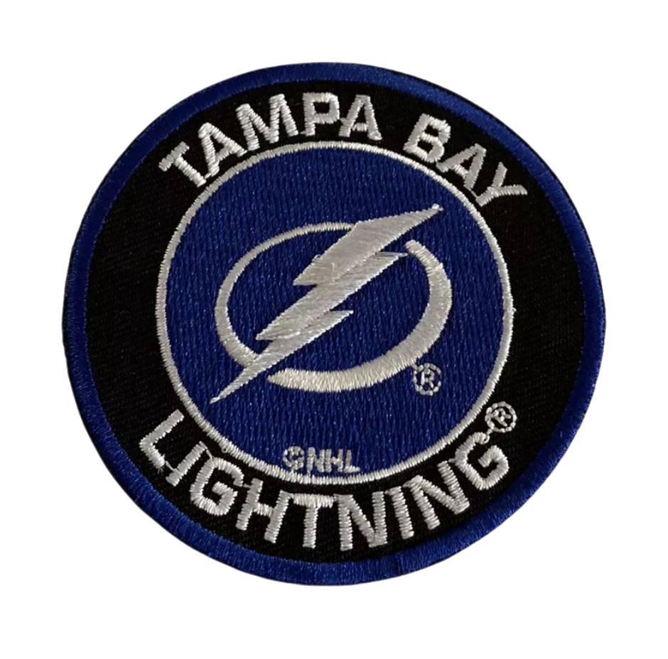 Tampa Bay Lightning Navy Round Logo Patch