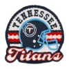 Tennessee Titans Retro Helmet Logo Patch