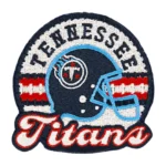 Tennessee Titans Retro Helmet Logo Embroidered Patch