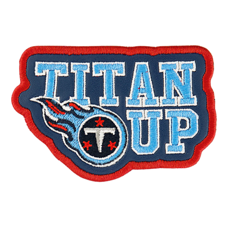 Tennessee Titans Titan Up Slogan Patch