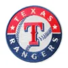 Texas Rangers Round Ball Logo Patch
