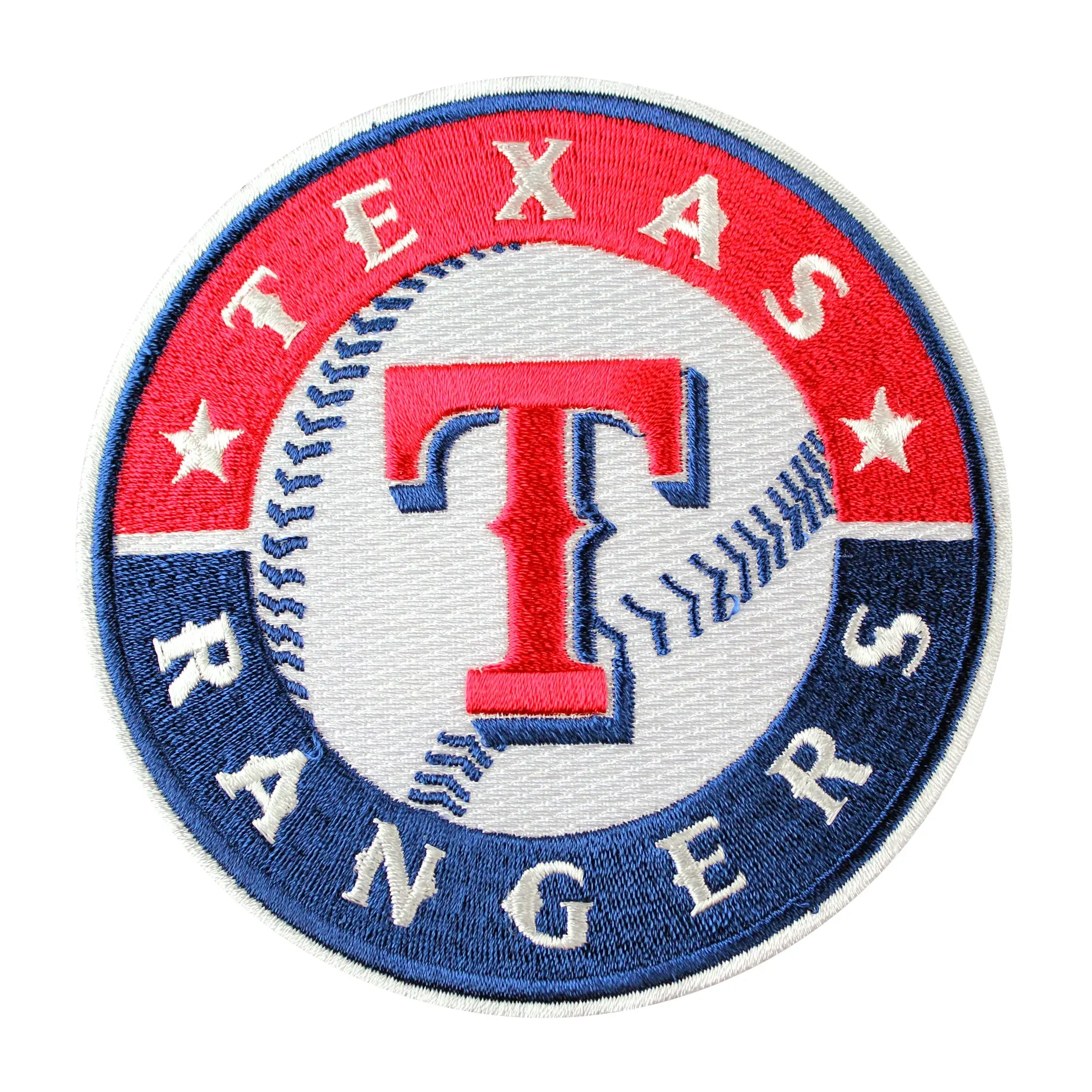 Texas Rangers Round Ball Logo Patch