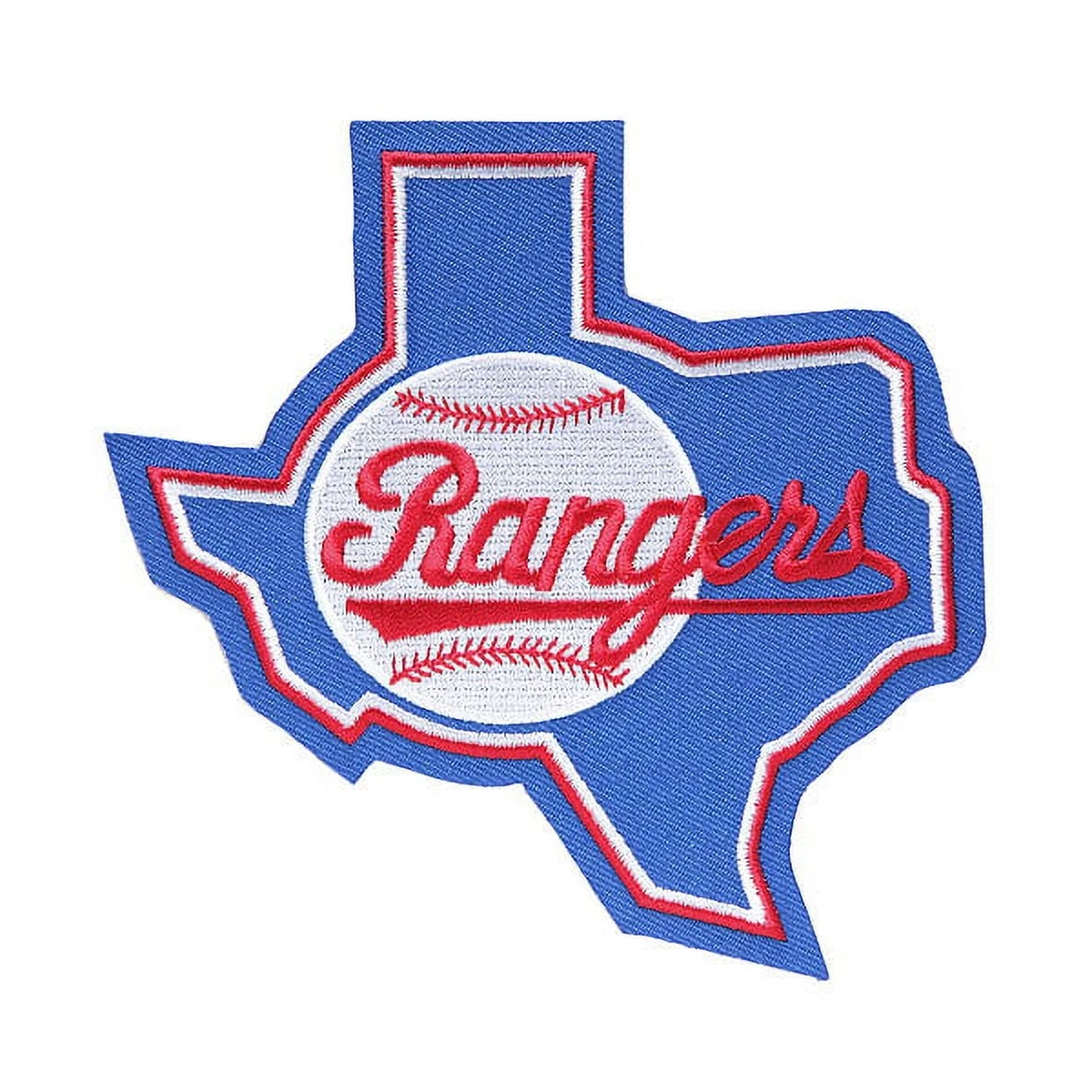 Texas Rangers State Outline Logo Patch