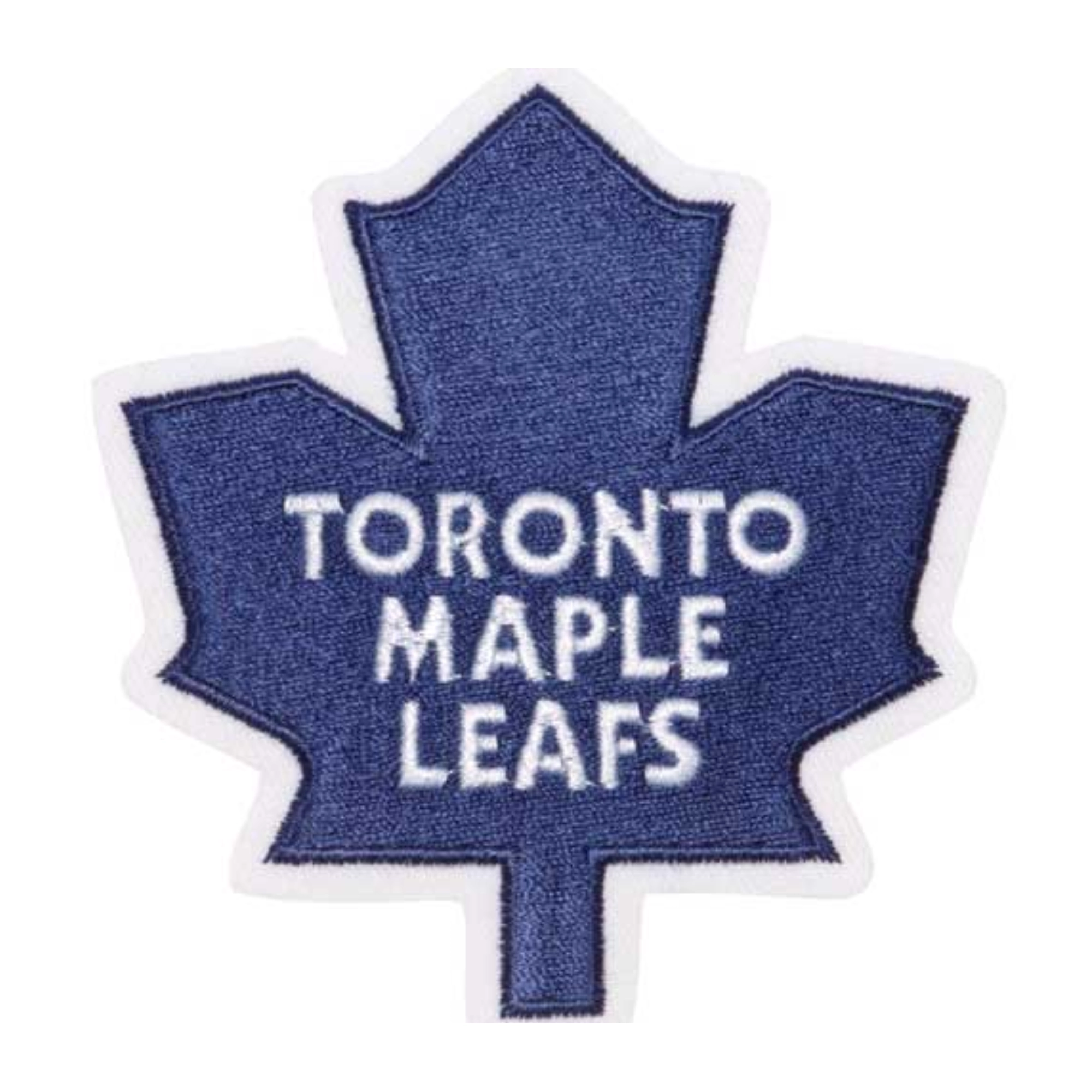 Toronto Maple Leafs Blue Maple Leaf Logo Patch