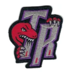 Toronto Raptors Dino Biting 'TR' Logo Patch