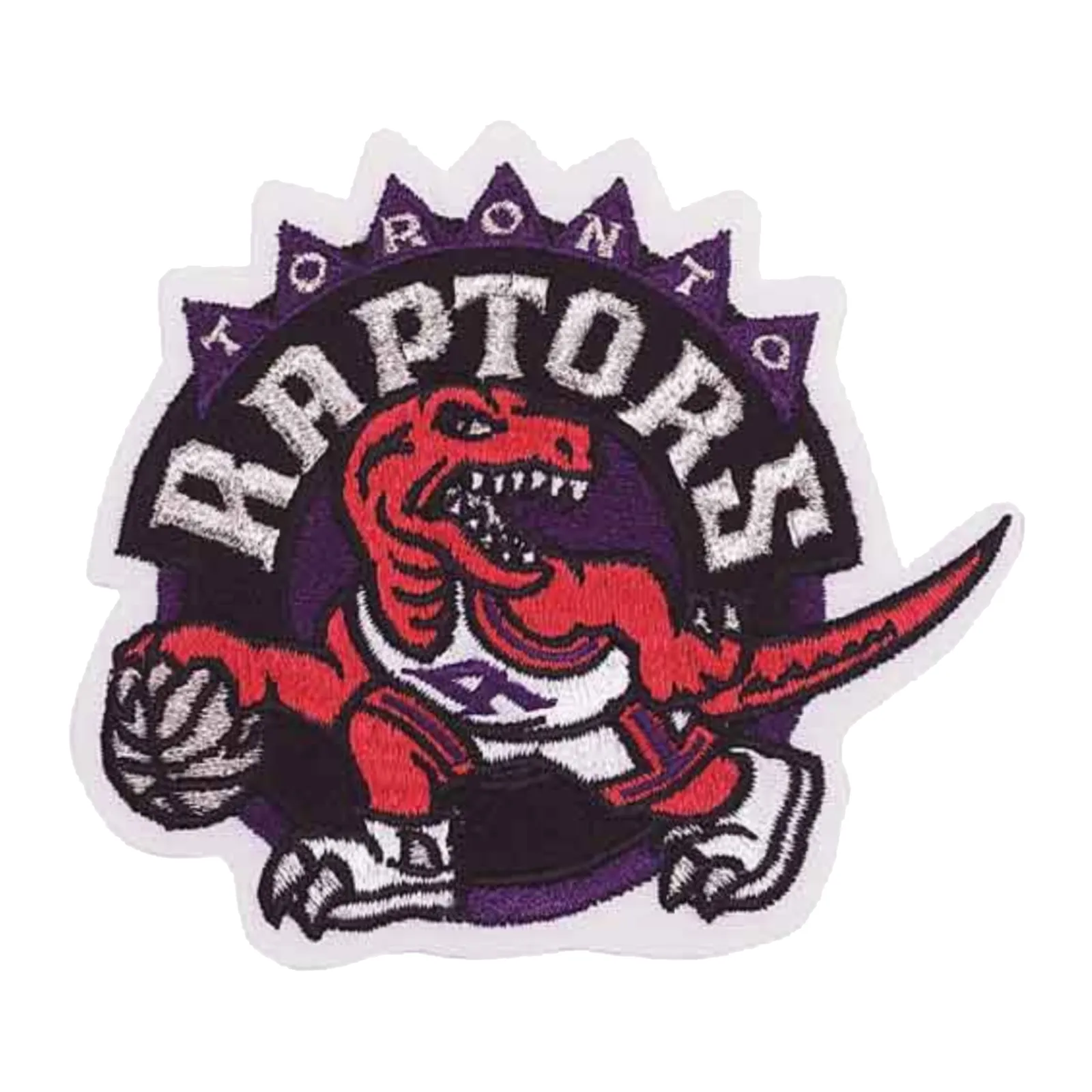 Toronto Raptors Dinosaur in Jersey Logo Patch