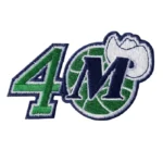 Dallas Mavericks 40th-Anniversary Commemorative Patch