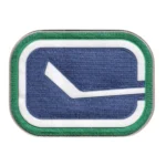 Vancouver Canucks Retro Stick in Rink Logo Patch
