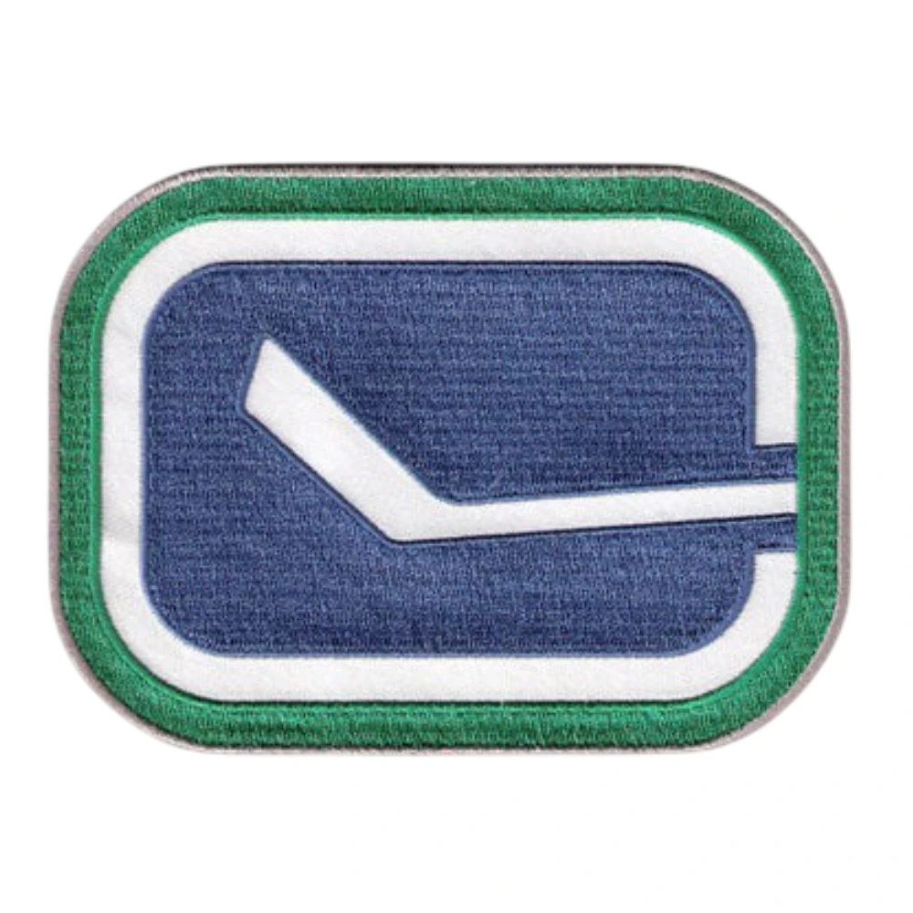 Vancouver Canucks Retro Stick in Rink Logo Patch