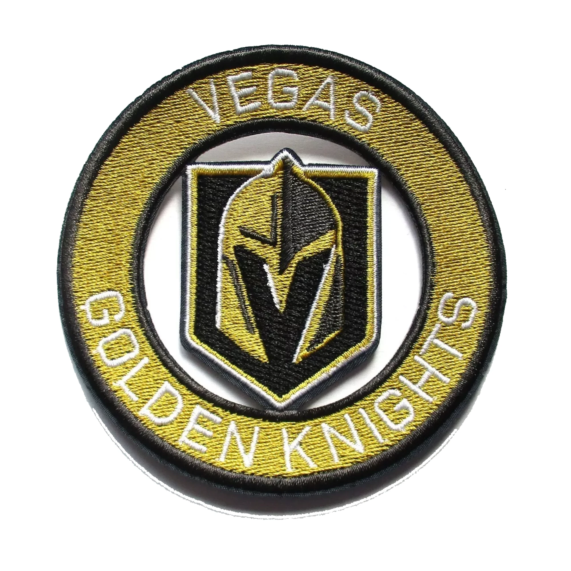 Vegas Golden Knights Gold Round Logo Patch
