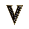 Vegas Golden Knights Letter V Logo Patch