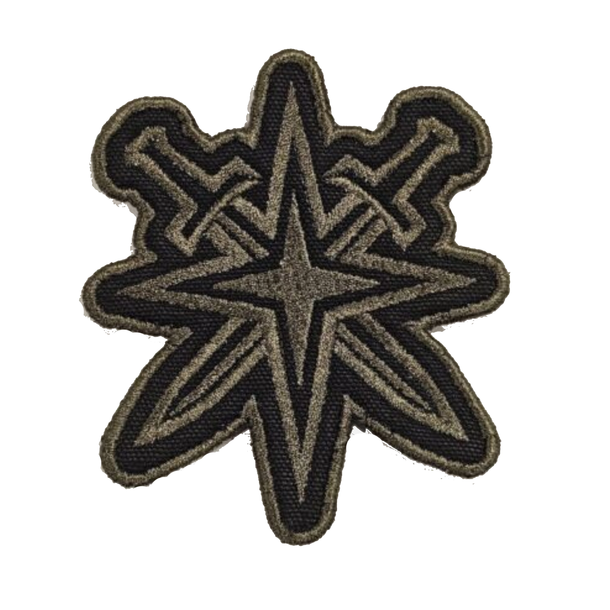 Vegas Golden Knights Olive Green Tactical Secondary Logo Embroidered Patch