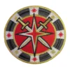 Vegas Golden Knights Roulette Wheel Logo Patch