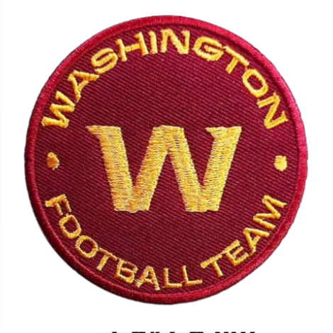 Washington Commanders Football Team Round Logo Patch